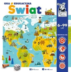 Kapitan Nauka. Świat. Gra edukacyjna - Hubert Wierciński