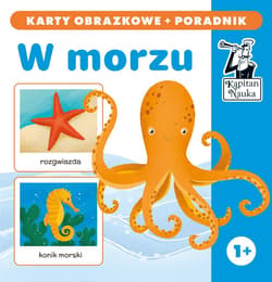 Kapitan Nauka W morzu karty obrazkowe + poradnik W morzu (karty obrazkowe + poradnik) - Gabriela Bieniek-Zaremba