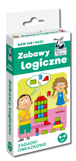 Kapitan Nauka. Zabawy logiczne. Zagadki obrazkowe - Minge Krzysztof, Minge Natalia
