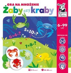 Kapitan Nauka Żaby czy kraby? Gra na mnożenie - Praca zbiorowa