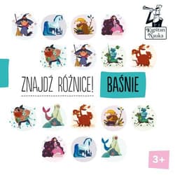 Kapitan Nauka Znajdź różnice! Baśnie