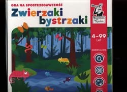 Kapitan Nauka Zwierzaki bystrzaki Gra na spostrzegawczość.