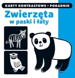 Kapitan Nauka Zwierzęta w paski i łaty Karty kontrastowe + poradnik