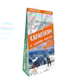 Karakoram trekking map 1:175 000 laminat 2024 - Opracowanie Zbiorowe