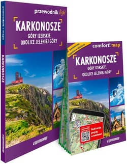 Karkonosze 2w1 light: przewodnik + mapa - Praca zbiorowa
