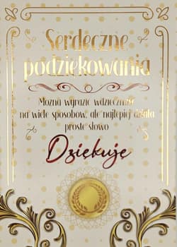 Karnet 3K Podziękowania