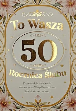 Karnet 3K Rocznica Ślubu