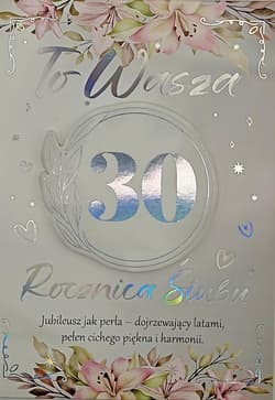 Karnet 3K Rocznica Ślubu