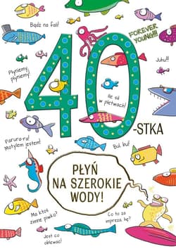Karnet A5 40 urodziny