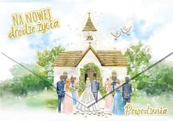 Karnet A5 Koperta Ślub Kościelny