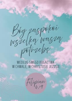 Karnet - Bóg zaspokoi