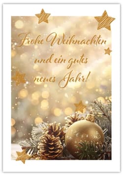 Karnet Boże Narodzenie Deutsch