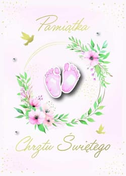 Karnet Chrzest