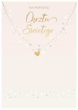 Karnet Chrzest