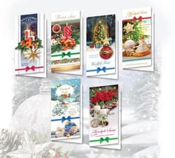 Karnet De Lux Boże Narodzenie MIX (10szt)