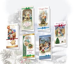 Karnet De Lux Boże Narodzenie MIX (10szt)