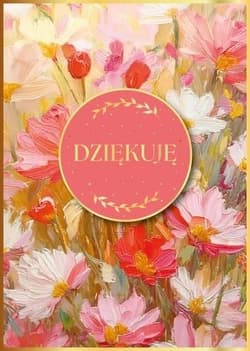 Karnet Dziekuję