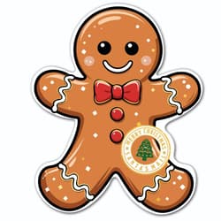 Karnet gruby Boże Narodzenie - Ciastek