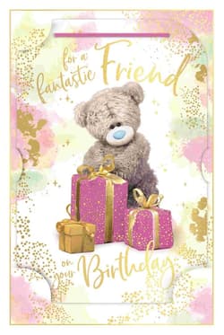 Karnet holograficzny 3D - For a fantastic friend