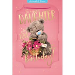 Karnet holograficzny 3D For a special daughter