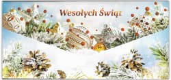 Karnet-koperta Wesołych Świąt