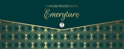 Karnet lux z okazji przejścia na emeryturę