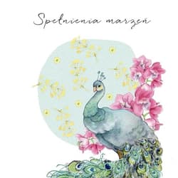 Karnet Swarovski kwadrat CL4505_PO Spełnienia marz