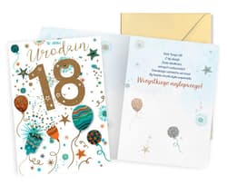 Karnet Urodziny 18