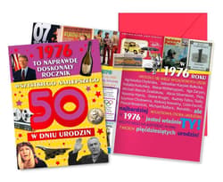 Karnet Urodziny 50
