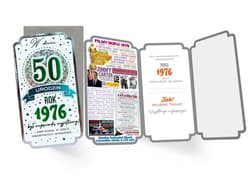 Karnet Urodziny 50