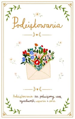 Kartka podziękowaniowa