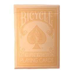 Karty Bicycle Yellow Pasel
