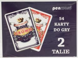 Karty do gry 54 2 talie
