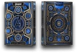 Karty do gry Avengers niebieskie by Theory11
