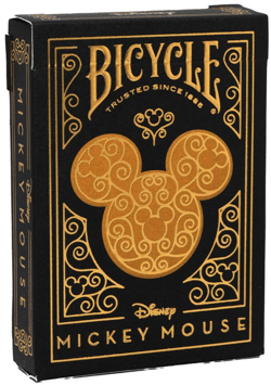 Karty do gry Bicycle Black and Gold Mickey
