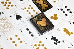 Galeria - zdjęcie nr. 2 - Karty do gry Bicycle Black and Gold Mickey