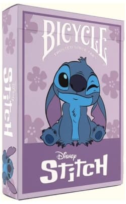 Karty do gry Bicycle Disney Stitch Purple