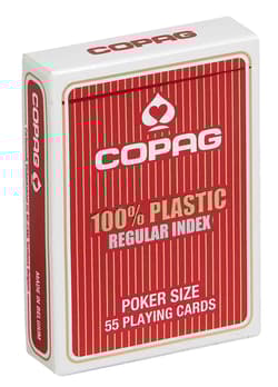 Karty do gry Copag 100% plastic Regular index