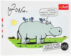 Karty do gry Mleczko Zestaw dwóch talii