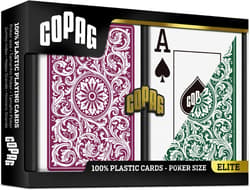Galeria - zdjęcie nr. 2 - Karty do pokera Copag Elite Jumbo Face set 2x55