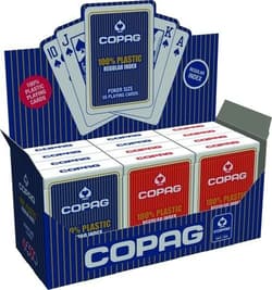 Karty do pokera Copag plastikowe display