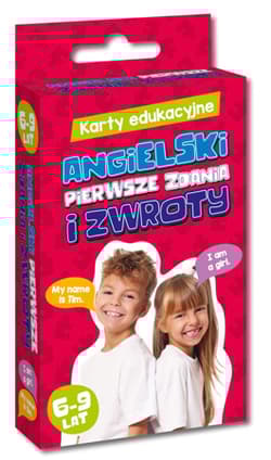 Karty edukacyjne Angielski Pierwsze zdania i zwroty