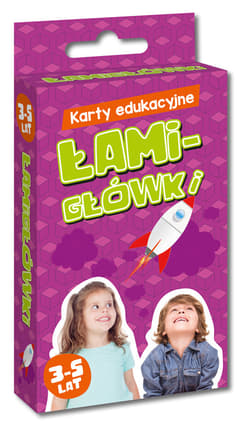 Karty edukacyjne Łamigłówki 3-5 lat - Hubert Bobrowski
