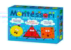 Karty edukacyjne Montessori Zrób to sam