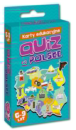 Karty edukacyjne Quiz o Polsce - Majewska Maria