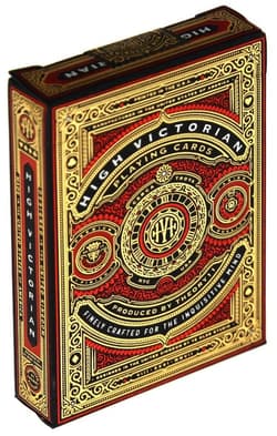 Karty High Victorian czerwone BICYCLE