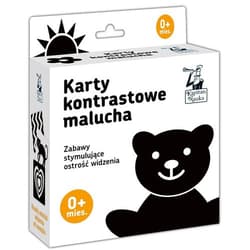 Karty kontrastowe malucha. (0+ mies.) - Barbara Pakuła