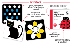 Galeria - zdjęcie nr. 4 - Karty kontrastowe malucha. (3+ mies.). Kapitan Nauka