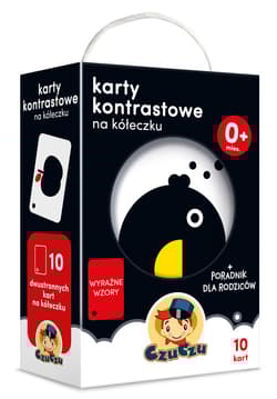 Karty kontrastowe na kółeczku dla dzieci 0 mies.+ - Opracowanie Zbiorowe