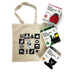 Karty kontrastowe x 3 + torba - Praca zbiorowa